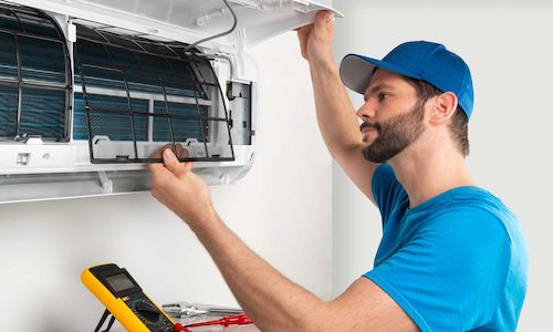 HVAC repair technician